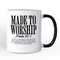 Made to Worship Psalm 95:1 Christian Mug, Praise Faith Scripture Gift